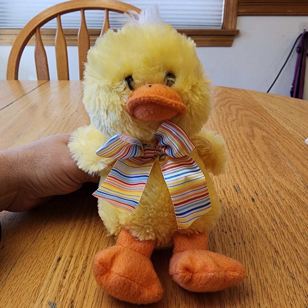 Walmart Yellow Duckie Plush Stuffed Animal Toy